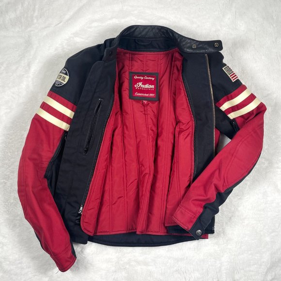 Indian Motorcycle Men s Textile Jacket with Removable Lining Size S - Picture 2 of 12